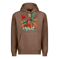 Chestnut Merry and bright black girl sneakers Premium Hoodie - RanaPortraitStore
