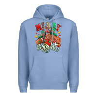 Colony Blue Merry and bright black girl sneakers Premium Hoodie - RanaPortraitStore