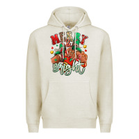 Oatmeal Heather Merry and bright black girl sneakers Premium Hoodie - RanaPortraitStore