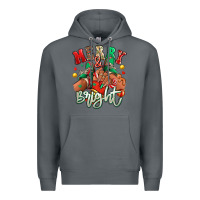 Rock Merry and bright black girl sneakers Premium Hoodie - RanaPortraitStore