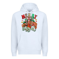 White Merry and bright black girl sneakers Premium Hoodie - RanaPortraitStore