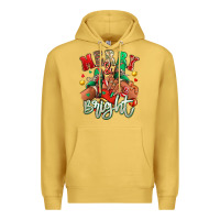 Antique Gold Merry and bright black girl sneakers Premium Hoodie - RanaPortraitStore