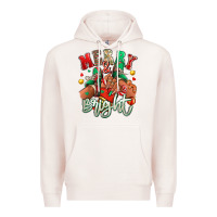 Pale Pink Merry and bright black girl sneakers Premium Hoodie - RanaPortraitStore