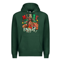 Sports Green Merry and bright black girl sneakers Premium Hoodie - RanaPortraitStore