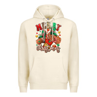 Tofu Merry Christmas black girl sneakers Premium Hoodie - RanaPortraitStore