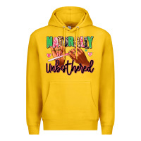 Lemon Naturally unbothered afro nails Premium Hoodie - RanaPortraitStore