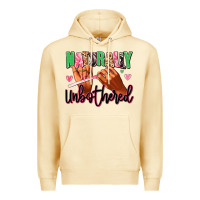 Pina Colada Naturally unbothered afro nails Premium Hoodie - RanaPortraitStore