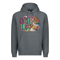 Rock Nail Tech afro nail art Premium Hoodie - RanaPortraitStore