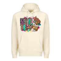 Sandshell Nail Tech afro nail art Premium Hoodie - RanaPortraitStore