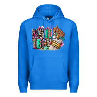 True Royal Nail Tech afro nail art Premium Hoodie - RanaPortraitStore