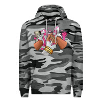 Slate Camo Pink and white sneaker girl Premium Hoodie - RanaPortraitStore