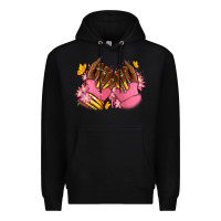 Black Pink afro nails Premium Hoodie - RanaPortraitStore