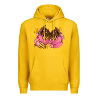 Lemon Pink afro nails Premium Hoodie - RanaPortraitStore