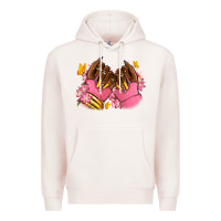 Pale Pink Pink afro nails Premium Hoodie - RanaPortraitStore