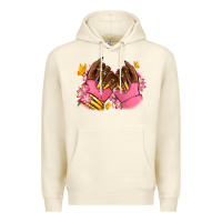 Sandshell Pink afro nails Premium Hoodie - RanaPortraitStore