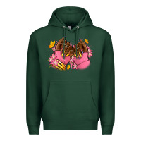 Sports Green Pink afro nails Premium Hoodie - RanaPortraitStore