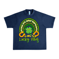 Navy lucky vibes Urban Heavy Tee - Artiststas
