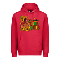 Cardinal Remember your roots Afro American Premium Hoodie - RanaPortraitStore