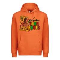 Carrot Remember your roots Afro American Premium Hoodie - RanaPortraitStore