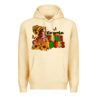 Pina Colada Remember your roots Afro American Premium Hoodie - RanaPortraitStore