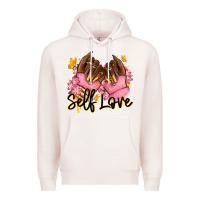 Pale Pink Self love pink afro nails Premium Hoodie - RanaPortraitStore