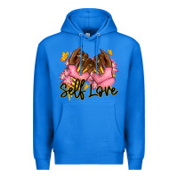 True Royal Self love pink afro nails Premium Hoodie - RanaPortraitStore
