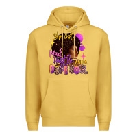 Antique Gold She got mad hustle and a dope soul Premium Hoodie - RanaPortraitStore