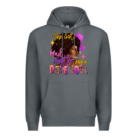 Rock She got mad hustle and a dope soul Premium Hoodie - RanaPortraitStore