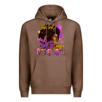 Chestnut She got mad hustle and a dope soul Premium Hoodie - RanaPortraitStore