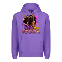 Purple She got mad hustle and a dope soul Premium Hoodie - RanaPortraitStore