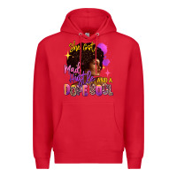 Red She got mad hustle and a dope soul Premium Hoodie - RanaPortraitStore