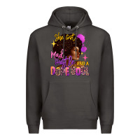 Smoke She got mad hustle and a dope soul Premium Hoodie - RanaPortraitStore