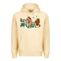 Pina Colada indian coffee cups Premium Hoodie - AdoDesignShop