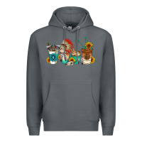 Rock indian coffee cups Premium Hoodie - AdoDesignShop