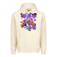 Sandshell Purple galaxy sneaker girl Premium Hoodie - RanaPortraitStore