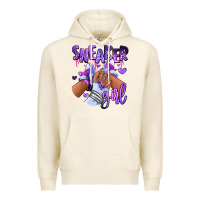 Tofu Purple galaxy sneaker girl Premium Hoodie - RanaPortraitStore