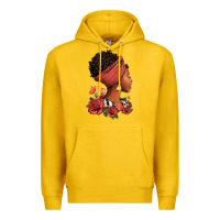 Lemon She who kneels before god can stand before anyone Premium Hoodie - RanaPortraitStore