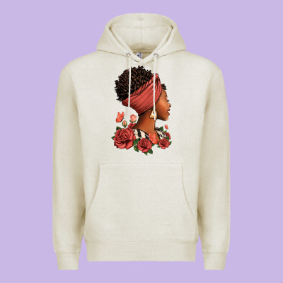 She Who Kneels Before God Can Stand Before Anyone Premium Hoodie Designed By Ranaportraitstore