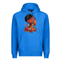 True Royal She who kneels before god can stand before anyone Premium Hoodie - RanaPortraitStore