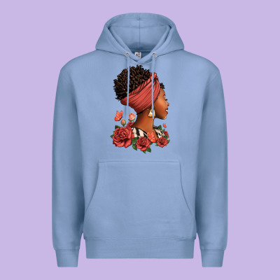 She Who Kneels Before God Can Stand Before Anyone Premium Hoodie Designed By Ranaportraitstore