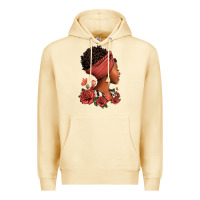 Pina Colada She who kneels before god can stand before anyone Premium Hoodie - RanaPortraitStore