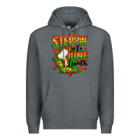 Rock Steppin' into Juneteenth Premium Hoodie - RanaPortraitStore