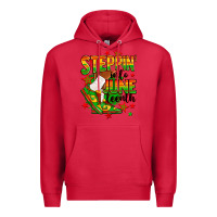 Cardinal Steppin' into Juneteenth Premium Hoodie - RanaPortraitStore