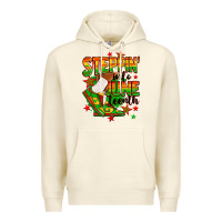 Sandshell Steppin' into Juneteenth Premium Hoodie - RanaPortraitStore