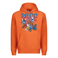 Carrot Sneaker girl afro woman Premium Hoodie - RanaPortraitStore