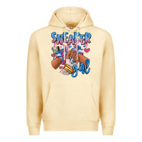 Pina Colada Sneaker girl afro woman Premium Hoodie - RanaPortraitStore