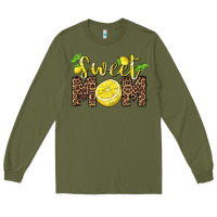 Army Green sweet mom lemon Long Sleeve Tee - BarkalooDesign