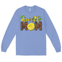 Colony Blue sweet mom lemon Long Sleeve Tee - BarkalooDesign