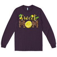 Plum sweet mom lemon Long Sleeve Tee - BarkalooDesign
