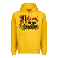 Lemon Steppin' into Juneteenth black fashion girl Premium Hoodie - RanaPortraitStore